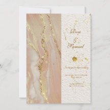 Alkohol-Tinte-Rosen-Glitter-chice Hochzeits-Einlad