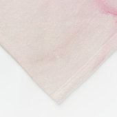 Alkohol Tinte Seetextur. Zeitgenössische Kunst. Fleecedecke (Ecke)