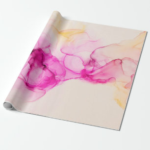 Alkohol Tinte Seetextur. Zeitgenössische Kunst. Geschenkpapier