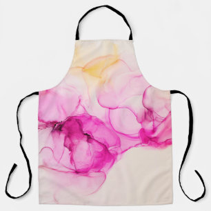 Alkohol Tinte Seetextur. Zeitgenössische Kunst. Schürze