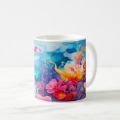 Alkohol-Tinte Sommer Kaffeetasse (VorderseiteRechts)