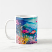 Alkohol-Tinte Sommer Kaffeetasse (Links)
