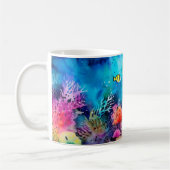 Alkohol-Tinte Sommer Kaffeetasse (Links)