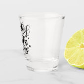 Alkohol tötet Germs | Funny Pandemic Virus Spaß Schnapsglas (Rechts)