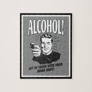 Alkohol: Touch mit dem inneren Idiot Puzzle