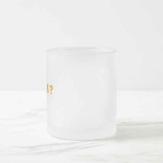 Alkohol trinken mattglastasse (Mittel)