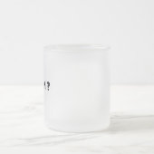 Alkohol trinken mattglastasse (Mittel)