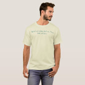 Alkohol und Analysis mischen sich nicht.... T-Shirt (Vorne ganz)
