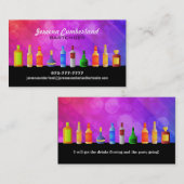 Alkohol-Visitenkarten Visitenkarte (Vorne/Hinten)