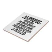 ALKOHOL - weil Fliese (Seite)