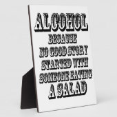 ALKOHOL - Weil Fotoplatte (Seite)