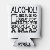 Alkohol! Weil keine große Geschichte mit jemandem Dosenkühler (Rückseite)