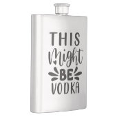 Alkohol Zitate Flachmann (Rechts)