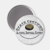 Alkoholentsorger Magnet (Vorderseite/Rückseite)