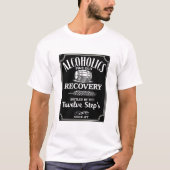 Alkoholetikett-Sobriety - 12 Step Alkohol T-Shirt (Vorderseite)