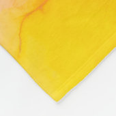 Alkoholfarbe abstrakter Hintergrund, Makrofotograf Fleecedecke (Ecke)