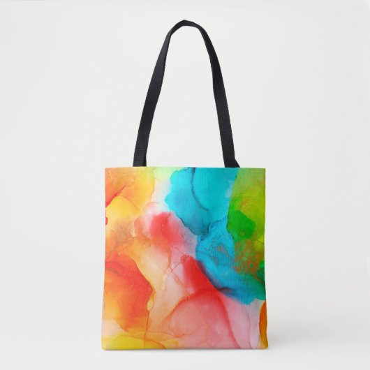 Alkoholfarbe abstrakter Hintergrund, Makrofotograf Tasche (Vorderseite)