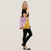 Alkoholfarben sind durchsichtig. Fluid Art - moder Tasche (Am Model)