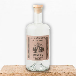 ALKOHOLFLASCHENETIKETT