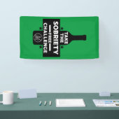 alkoholfrei und nüchtern banner (Messe)