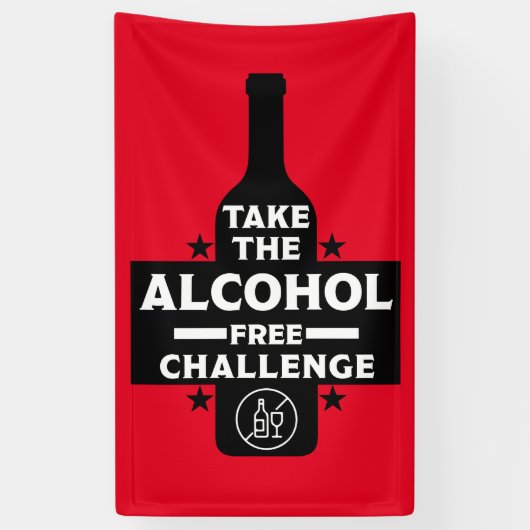 alkoholfrei und nüchtern banner (Vertikal)