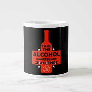 alkoholfrei und nüchtern Jumbo-Tasse