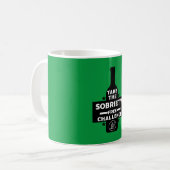 alkoholfrei und nüchtern kaffeetasse (Vorderseite Links)