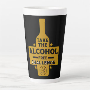 alkoholfrei und nüchtern milchtasse