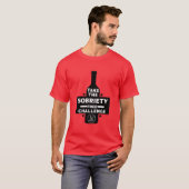 alkoholfrei und nüchtern T-Shirt (Vorne ganz)