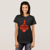 alkoholfrei und nüchtern T-Shirt (Vorne ganz)