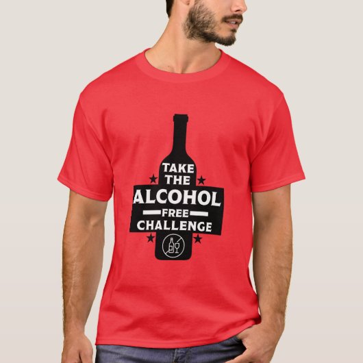 alkoholfrei und nüchtern T-Shirt (Vorderseite)