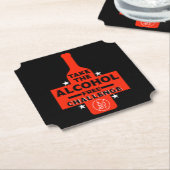 alkoholfrei und nüchtern untersetzer (angewinkelt)