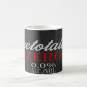 Alkoholgegner Alkohol frei! Kaffeetasse (Mittel)