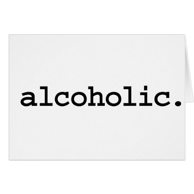 Alkoholiker (Vorderseite (Horizontal))