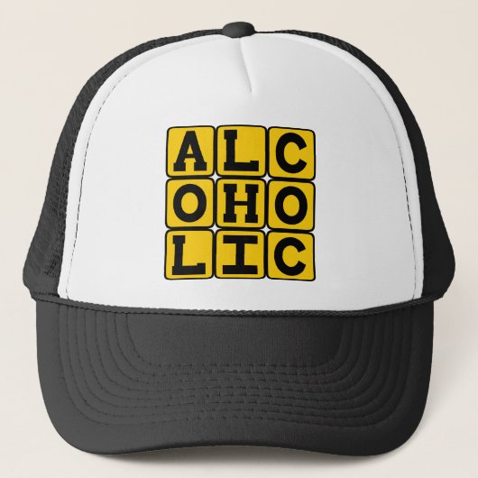 Alkoholiker, Lover of Booze Truckerkappe (Vorderseite)