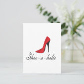 Alkoholiker Postkarte (Stehend Vorderseite)