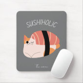Alkoholiker, Sushikatze Mousepad (Mit Mouse)