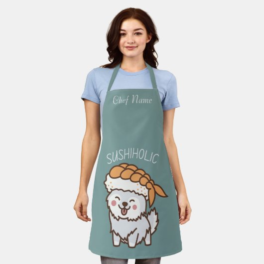 Alkoholiker, Sushikatze Schürze (Getragen)