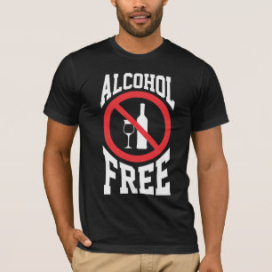 Alkoholische alkoholfreie alkoholfreie Getränke T-Shirt