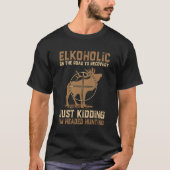 Alkoholische auf dem Weg zur Erholung Funny Juntin T-Shirt (Vorderseite)