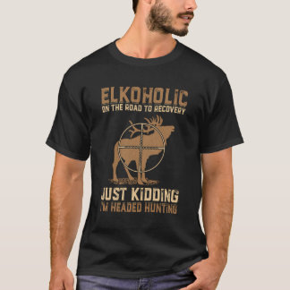 Alkoholische auf dem Weg zur Erholung Funny Juntin T-Shirt