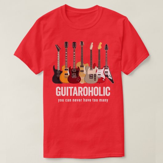 Alkoholische Gitarren in perfekter Harmonie T-Shirt (Design vorne)