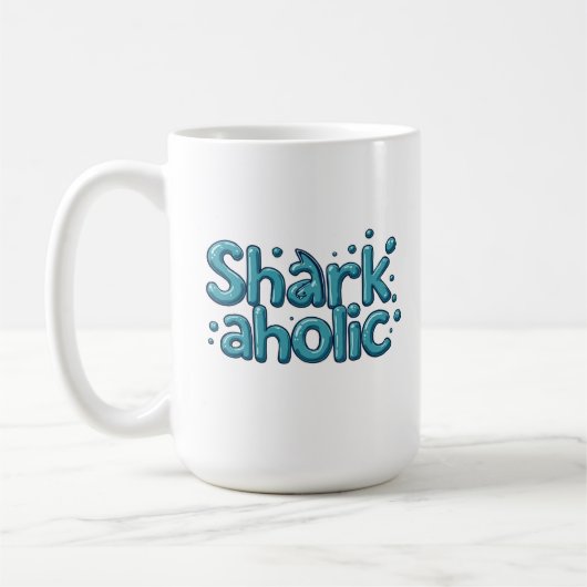 Alkoholische Shark Kaffeetasse (Links)