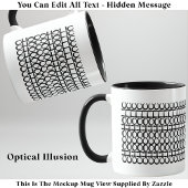Alkoholische versteckte Message 131BW Funny Quote Tasse