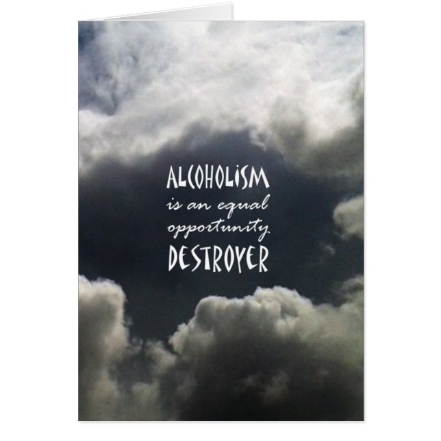 Alkoholismus (Vorne)