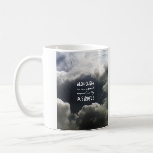 Alkoholismus Kaffeetasse (Links)