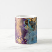 Alkoholmissbrauch. Dekoration Farbe. Bright Col Kaffeetasse (Mittel)