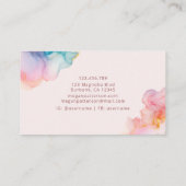 Alkoholtink Flüssigpastel Treuekarte (Rückseite)