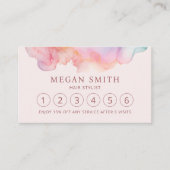 Alkoholtink Flüssigpastel Treuekarte (Vorderseite)