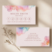 Alkoholtink Flüssigpastel Treuekarte